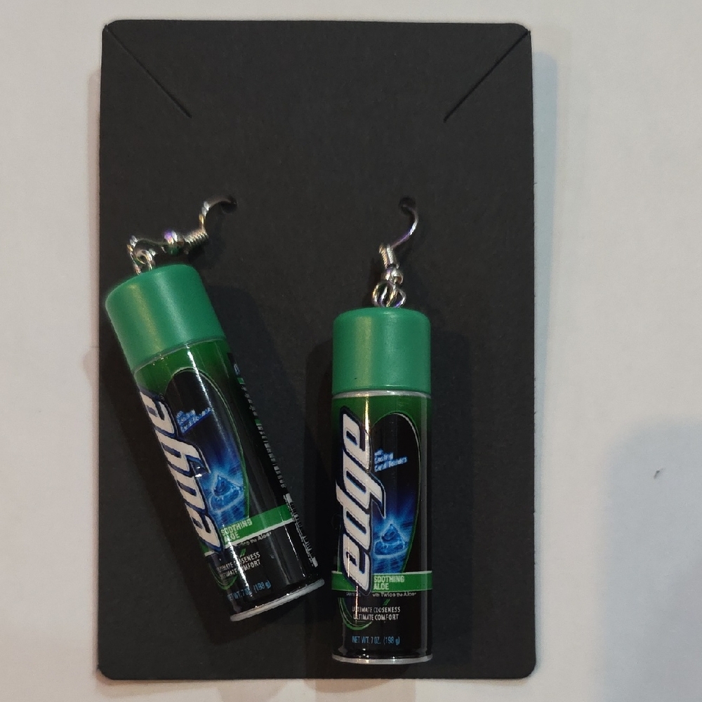 Edge Shaving Cream Earrings